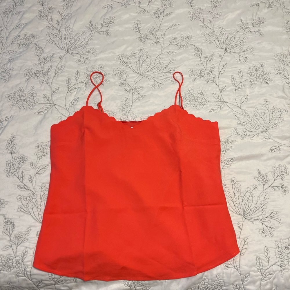 J Crew Scalloped Cami